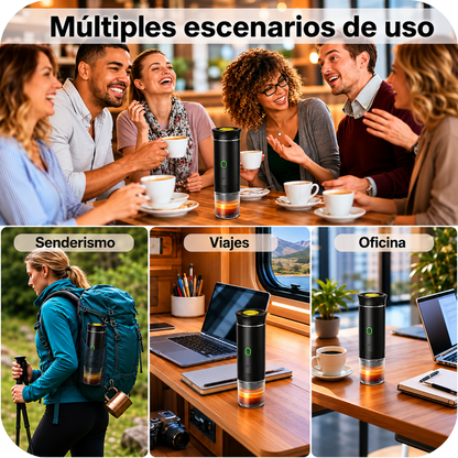 Cafetera Espresso Portátil Inalámbrica
