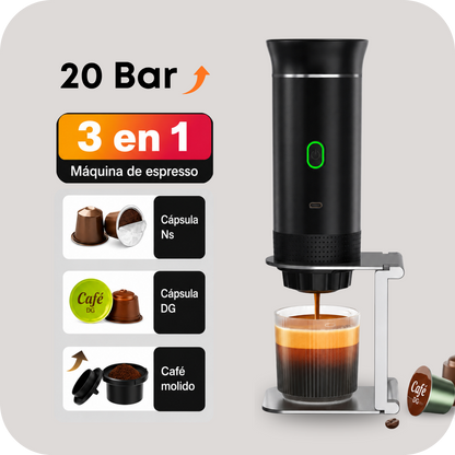 Cafetera Espresso Portátil Inalámbrica
