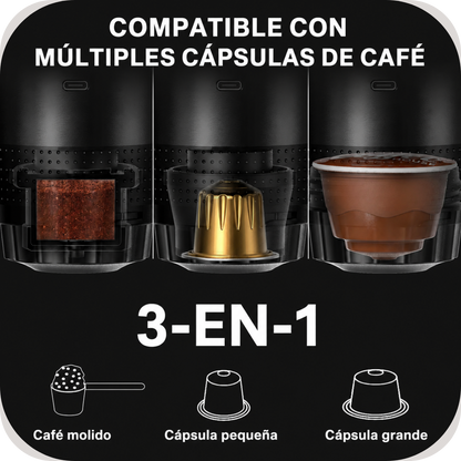 Cafetera Espresso Portátil Inalámbrica